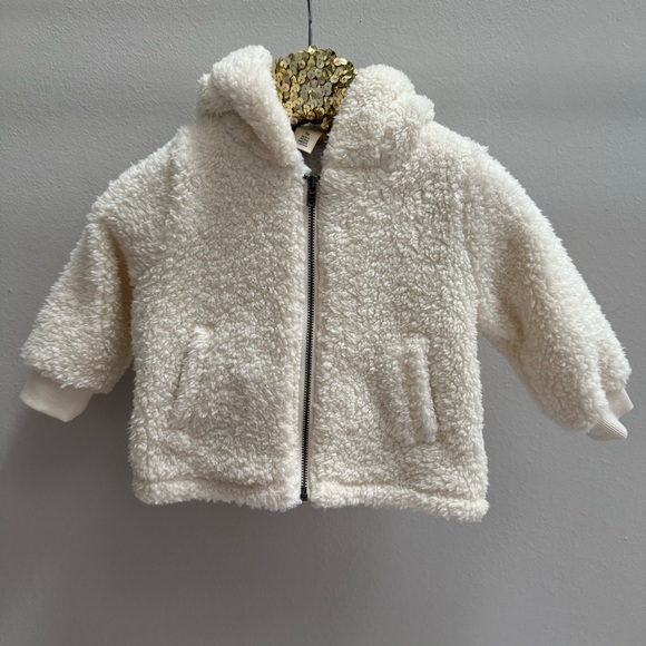 Tucker + Tate Cozy 9M Hooded High Pile Fleece Jacket (Baby) - Picture 4 of 4